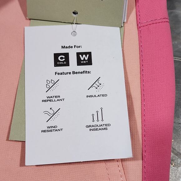 Arctix Snow Pants Run Around Insulated Bib Overalls Pink Size Medium 10-12 - Picture 7 of 10